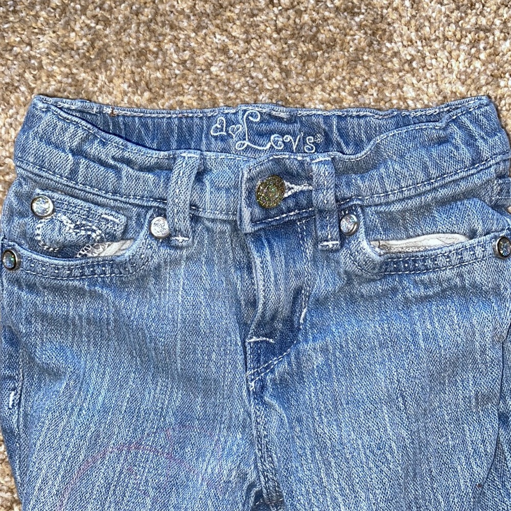 Levi’s girls size 4 jeans - Picture 5 of 9